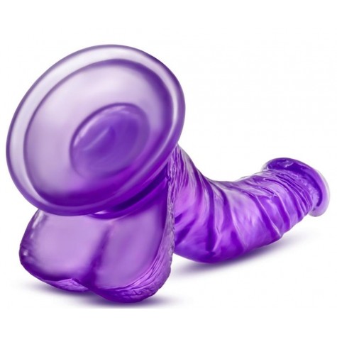 Фиолетовый фаллоимитатор Sweet n Hard 7 - 21,6 см.